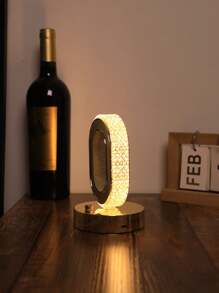 1 件迷你可充電 3 色 Led 跑道檯燈適用於臥室、書房、酒吧 - 彩色 - 查看 3