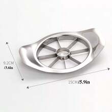 1pc Handle Apple Cutter Apple Fruit Cutter Stainless Steel Fruit Splitter Camping