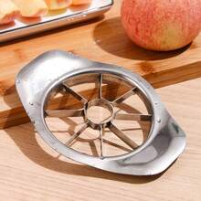 1pc Handle Apple Cutter Apple Fruit Cutter Stainless Steel Fruit Splitter Camping