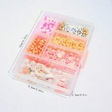 1 hộp 10 màu Ly Hạt String Bộ Đối với DIY Vòng tay , Dây chuyền , Lắc tay , Hoa tai - Nhiều màu - Xem 6