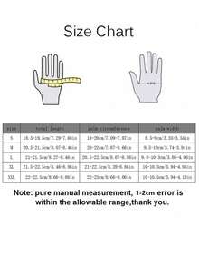 1對男女戶外運動手套,帶觸摸屏功能,防水防風防滑,適用於冬季 - 黑色 - 查看 2