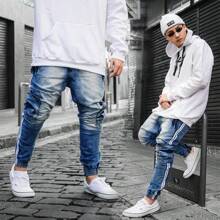 Men Pants - 黑色 - 查看 7