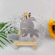 1片福音金屬切割模刀和印章,用於創意相簿模切、燙金等,透明印章和模刀套裝-2023 - Cutting Dies SU-119 - 查看 4