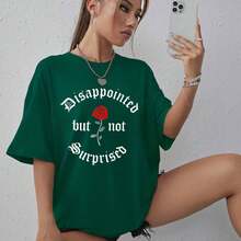 Women T-Shirts - 軍綠色 - 查看 2