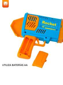 PISTOLA DE JUGUETE DE BURBUJAS