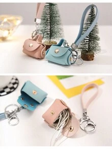 1 Mini Bolso De Mano, Llavero Con Estilo, Monedero, Bolsa De Efectivo, Pequeñas Carteras, Bolsas De Billetera, Regalos De Bolsillos - Multicolor - Ver 4