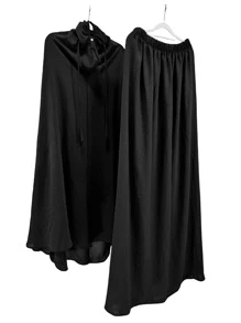 1組女士ceyp Prayer帽,日常透氣穿戴 - 黑色 - 查看 4