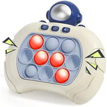 儿童按压欢乐玩具，教育突破快推游戏机，训练打孔鼠标玩具，适合男孩和女孩，万圣节、圣诞节和节日礼物学校、学生、文具、学校用品学校用品 - 彩色 - 查看 11