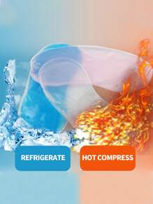 2pcs/Set Cute Cartoon Gel Eye Mask, Eye Shade With Cooling/Warming Effect For Relaxing, Reusable Mask For Puffy Eyes, Dry Eye Syndrome, Winter Hot Compress Or Beauty Sleep, Reusable - Pink - View 3