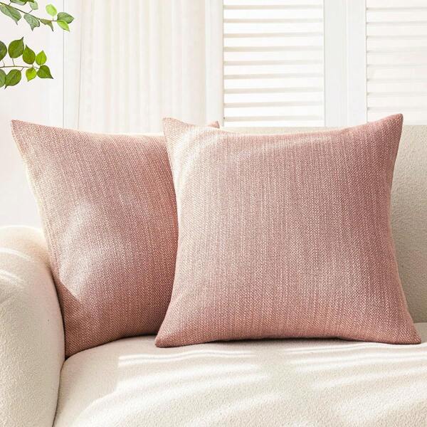 Luxury Bohemian Style Decorative Texture Burlap Pillow Cover Without Filling, Perfect For Decorating Sofas, Living Rooms, Bedrooms, Floors, Benches, Cars, Offices, Cafes And Other Casual Places. The Pillow Cover Will Not Shed Or Pill And Can Be Used All Year Round.