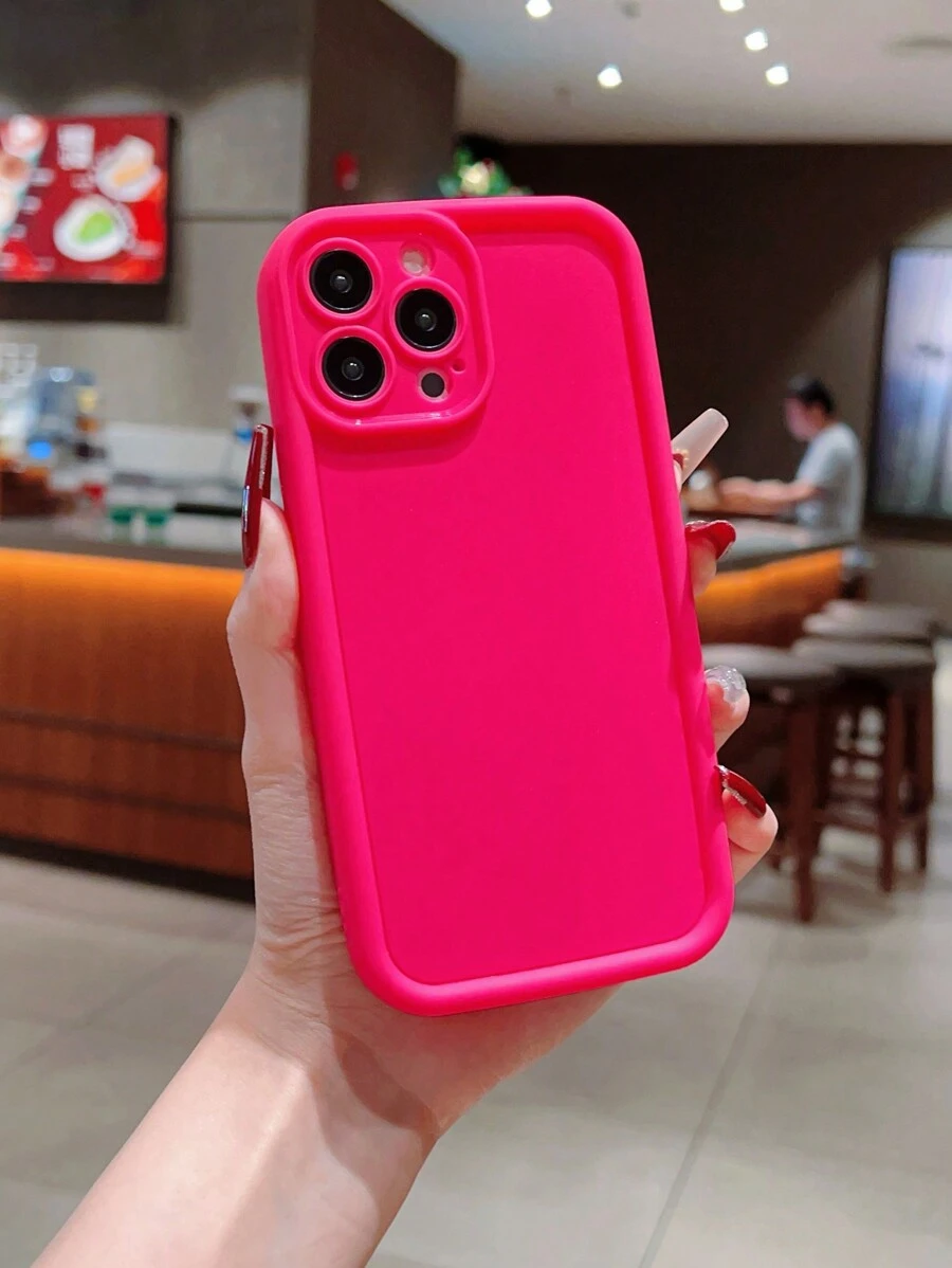 竹纖維純色手機保護殼，適用於 iPhone 14 Pro - 彩色 - 查看 1