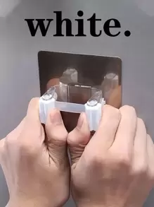 8PCS/4PCS/1pc Multifunctional Mop And Broom Holder With Hooks, Wall Mounted Adhesive Broom Hanger, Detachable Waterproof Anti-Slip Tool Organizer For Home, Bathroom, Kitchen, Garden And Garage - Multicolor - View 7