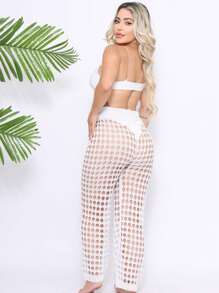 Women Cover Ups - 白色 - 查看 3