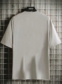 Men Shirts - 灰色 - 查看 2