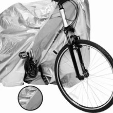 Capa para Cobrir Bicicleta Protege da Chuva e do Sol Cobre Aro 24 a 29 - Prata - Visão 1