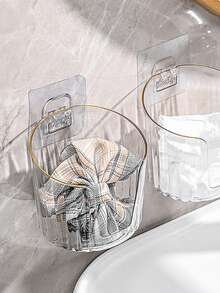 1 件裝裝飾籃,附掛鉤,適用於髮飾、頭帶、收納 - 白色 - 查看 4