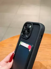 Ốp lưng điện thoại chống sốc có khe cắm thẻ tương thích với Apple 14 Pro chống nước chống rơi chống trầy xước - Nhiều màu - Xem 3