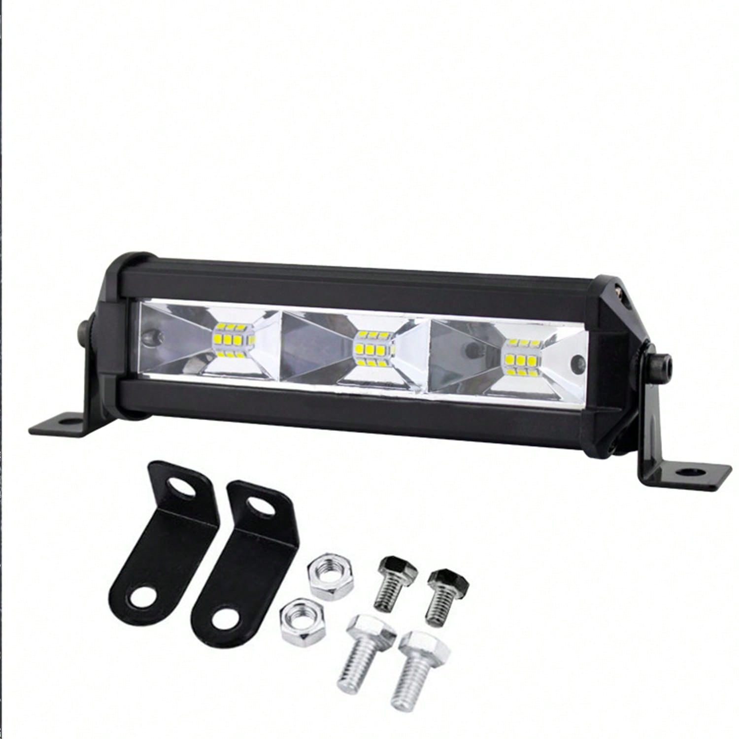 2 Pieces Car LED Work Light 7 Inch Small Trinocular Style 9LED 27W 12