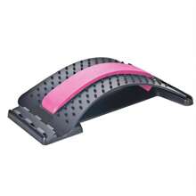 1 Pc Yoga Back Stretcher, 3 Level Adjustable Lumbar Back Board, Back Cracking Device, Back Massager For Scoliosis, Spine Decompression
