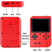 Consola Retro Portatil Video Juego Sup 400 Juegos - Multicolor - Ver 2