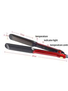 Plancha de pelo profesional, Plana de cerámica, Plancha para Cabello Alasiador Anti pelusa - Multicolor - Ver 7