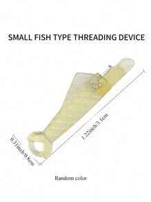 Random 5/10pcs, Needle Threader For Sewing Machine, Easy Automatic Sewing Needle Fish Type Sewing Needle Threader Tool For Small Eyes Needle Work, Embroidery, Sewing Craft, DIY Art Quickly Thread Your Hand Sewing Needles With Ease! Mini Sewing Machine Needle Threader With Hook, Fish Type Stitch Insertion Craft