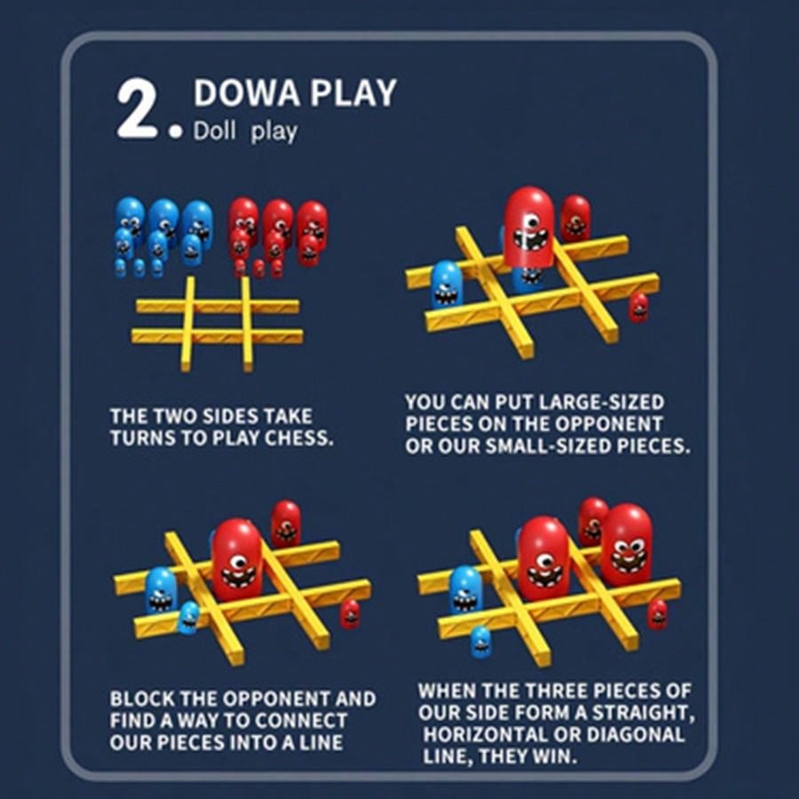 Intelligence Interactive Funny Game Matryoshka Eats Smaller Dolls