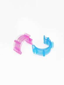 (1set, 10pcs) Anti-Slip Shuttle Core Clamp, Multicolor Shuttle Core Fixer, Shuttle Core Thread Clip, End Of Thread Clamp, Colorful Plastic Shuttle Core Clip - 1set (10pcs) - View 7