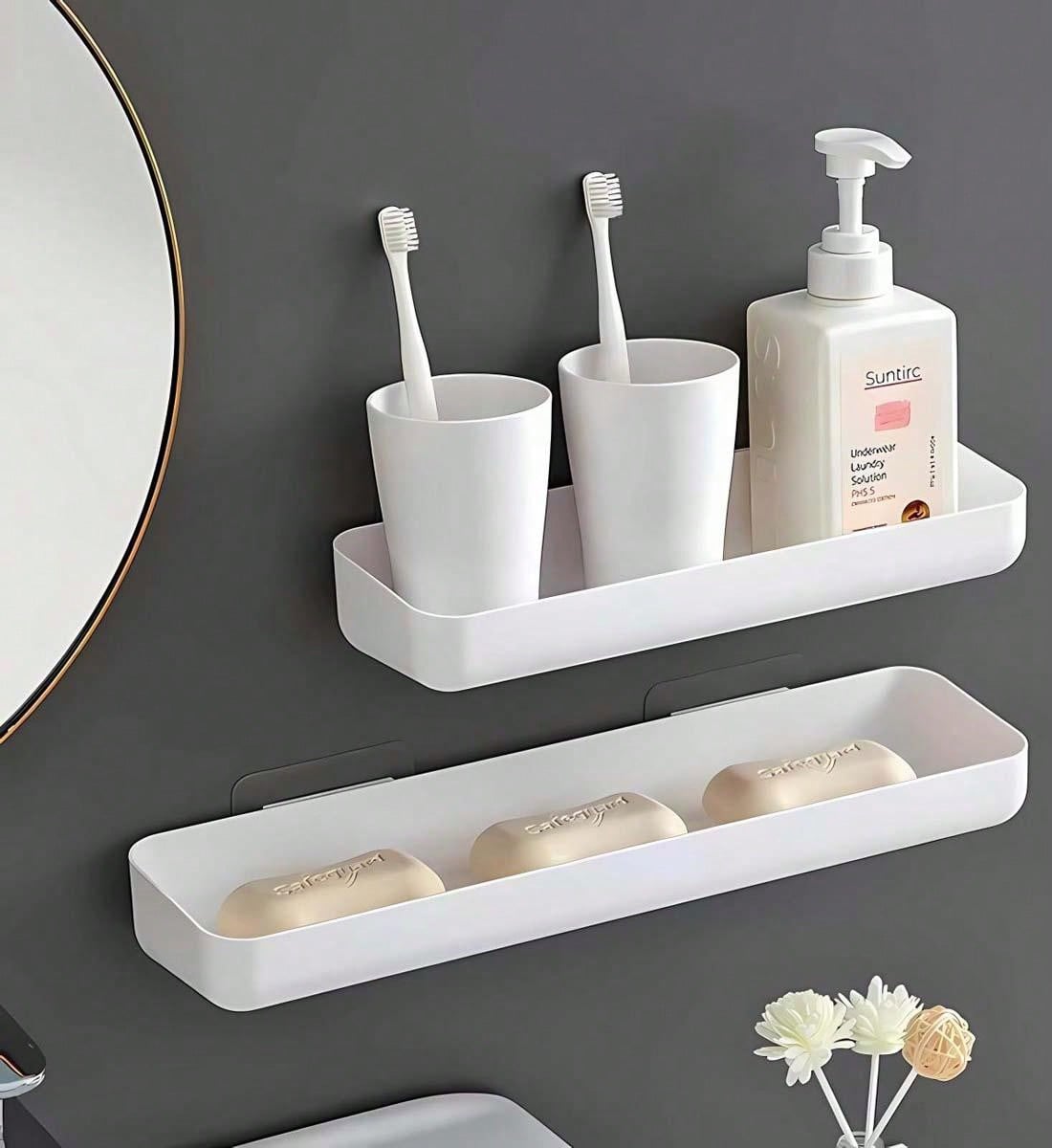 Bathroom Shelf Shower Caddy Bathroom Wall Shelf 1 Pack Floating Shelves