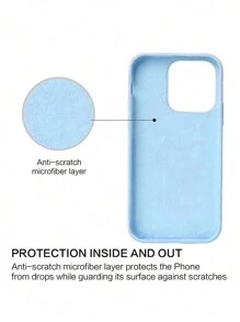 2.0mm Thick Liquid Silicone Phone Case, Compatible With Apple 16, 15, 14, 13, 12, 11 Pro Max And Galaxy S24 Ultra, S23, S22, S25 Series, Full Body Protective Cover