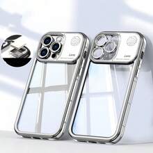 Aromatherapy Electroplated Anti-Fall Phone Case With Large Camera Window, Compatible With IPhone 14 Promax, 13 And 12 - Blue - View 4