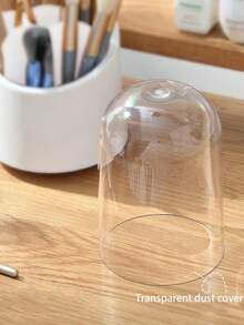 旋轉和分隔設計的化妝品收納盒,可組織刷子,口紅等等,無防塵蓋,適用於各種場景 - 白色 - 查看 6