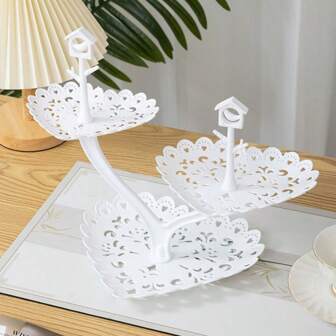 Plato De Frutas De Plástico Para Fiesta De Cumpleaños, Estilo Europeo, Soporte De Pastel Multifuncional, Gran Plato De Frutas Secas, Lo Mejor Para La Decoración De La Sala De Estar Y La Mesa De Comedor