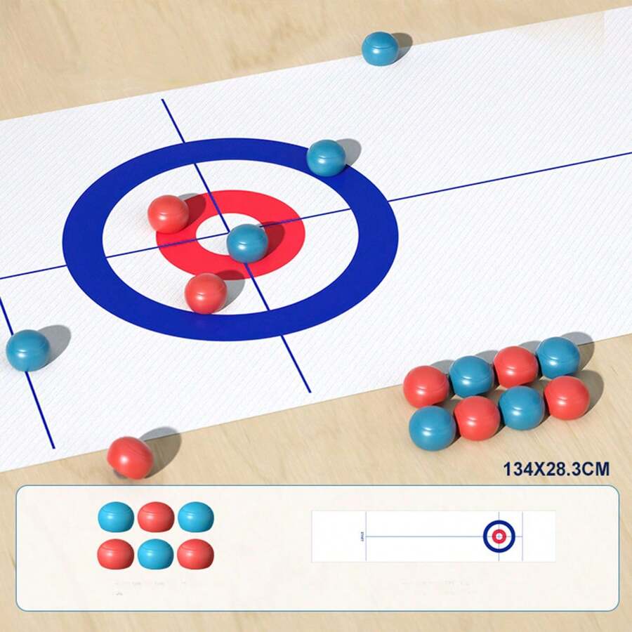 8Ball Tabletop Curling Game And Family Fun Board Game, 2024 Holiday