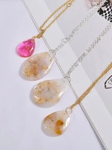 1 Stück Wassertropfen Elliptischer Anhänger Silikonharzform Für Diy Epoxidharz Anhänger Schlüsselanhänger Schmuck