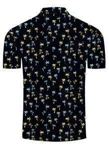 Men's Summer Comfort Shirt T-Shirt Summer Blazer, Men's Sports Polo Shirt Gym Clothes Men - Black - View 3