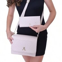 Women Bag Sets - 米色 - 查看 5