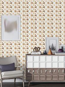 9pcs/Set Patterned Tile Stickers, Pvc Glossy Wall Decor Decals Without Glue Residue, Perfect For Kitchen And Bathroom Backsplash, Waterproof Peel And Stick Wallpaper Mural Wall Sticker, Removable Diy Home Decoration - Multicolor - View 5