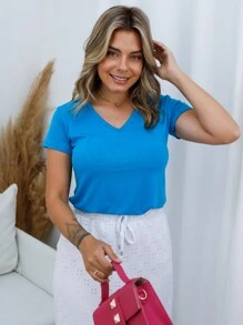 Women T-Shirts - TURQUESA/UVA - Xem 2
