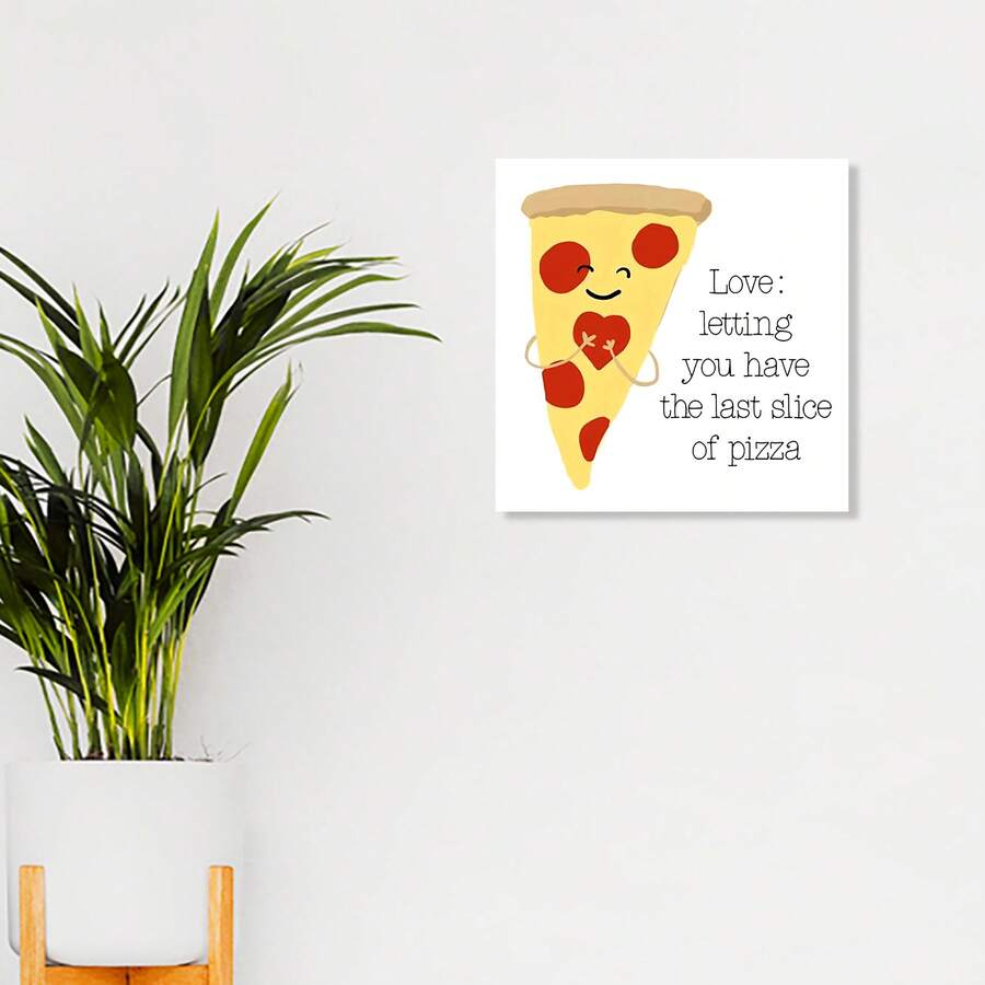 1pc 30x30cm Wooden Valentine's Day Hanging Ornament For Home, Cafe, Hotel Decoration And Gift Giving (Rope Included) - Multicolor - View 1