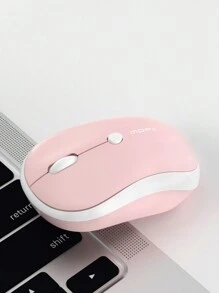 MOFII 可爱时尚的无线鼠标，适合办公室使用 - 粉色 - 查看 4