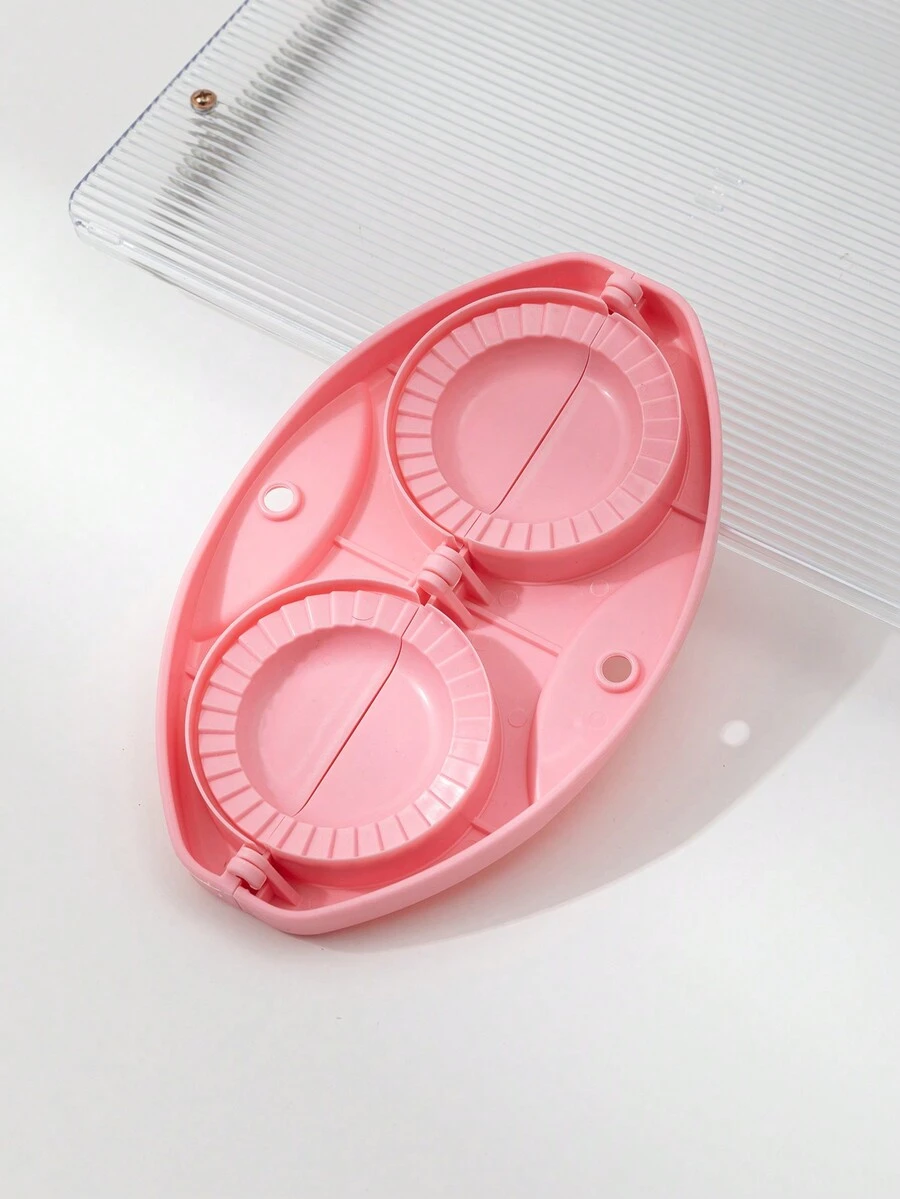 1 件組餃子製作工具組附圖案壓面模具 - 粉色 - 查看 1