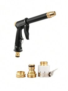 High-Pressure Car Wash Gun Household Tool - Multicolor - View 2