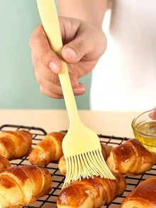 1入組有大有小刷頭的矽膠油刷,適用於廚房烹飪、烘焙工具,燒烤 - 綠色 - 查看 8