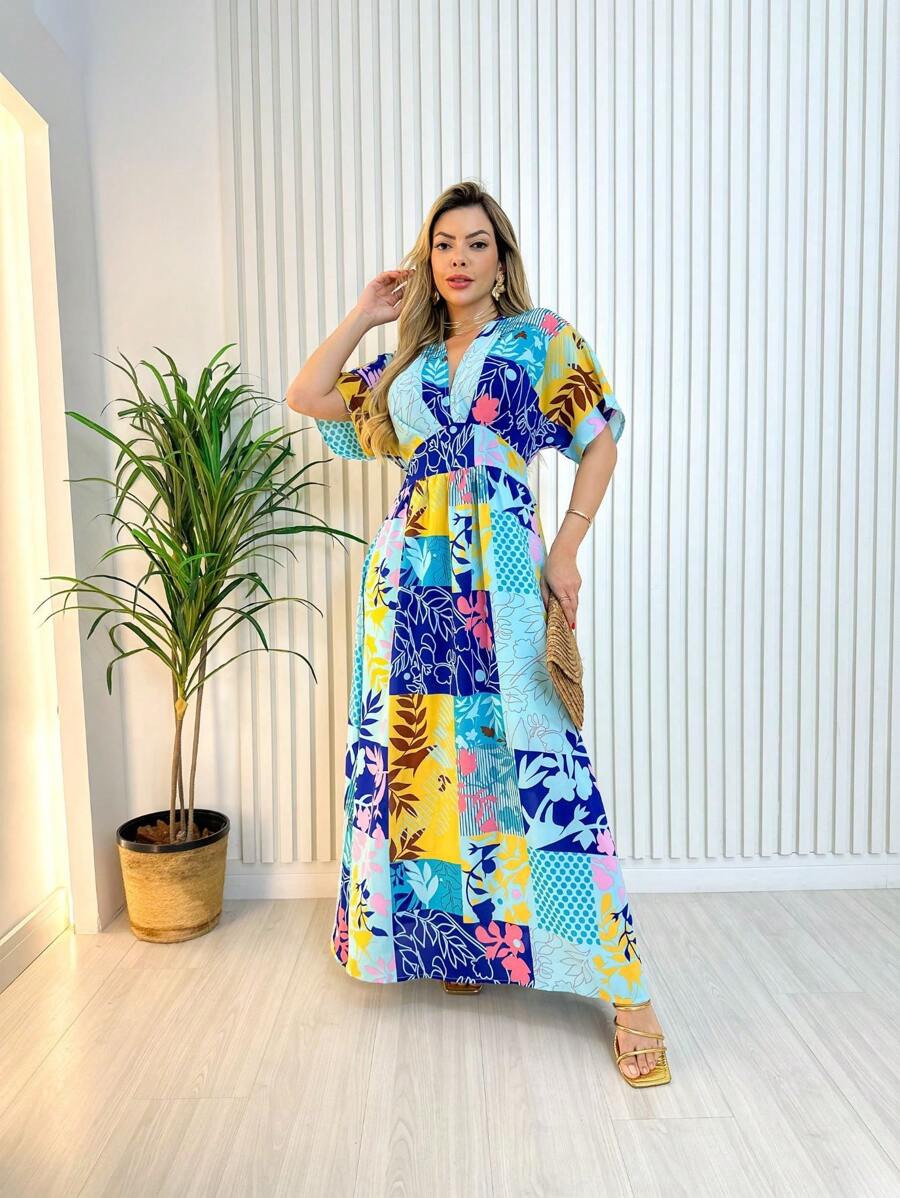 Women Dresses - 藍色 - 查看 1