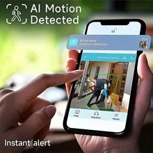 2k 3mp Wireless Solar Powered Security Camera - Outdoor Wireless! Includes Night Vision And Spotlight! Pir Motion Detection And Two-Way Communication! Ip66 Waterproof - Christmas Gift - White - View 6