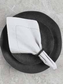 Kitchen Table Napkins - Weiss - Übersicht 2