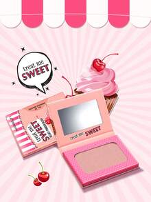 Misslyn Trátame Dulcemente Velvet Powder Blush, Mate Y Brillo Natural, Pigmento De Larga Duración, Ligero, Suave, Mezclable, Polvo Para Ruborizar Natural - 30 SPRINKLE DREAMS - Ver 2