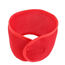 1PC Women's DELUXE FOAM ADJUSTABLE HOOK & LOOP MESH WRAP ----Deluxe Foam Textures - Coffee - View 9