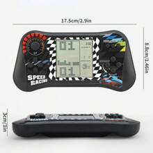 Máquina De Juego De 3.5 Pulgadas, Consola De Juego Portátil De Ladrillos Miniatura (baterías No Incluidas) - Azul - Ver 4